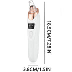 Electric blackhead removal device and facial cleansing instrument