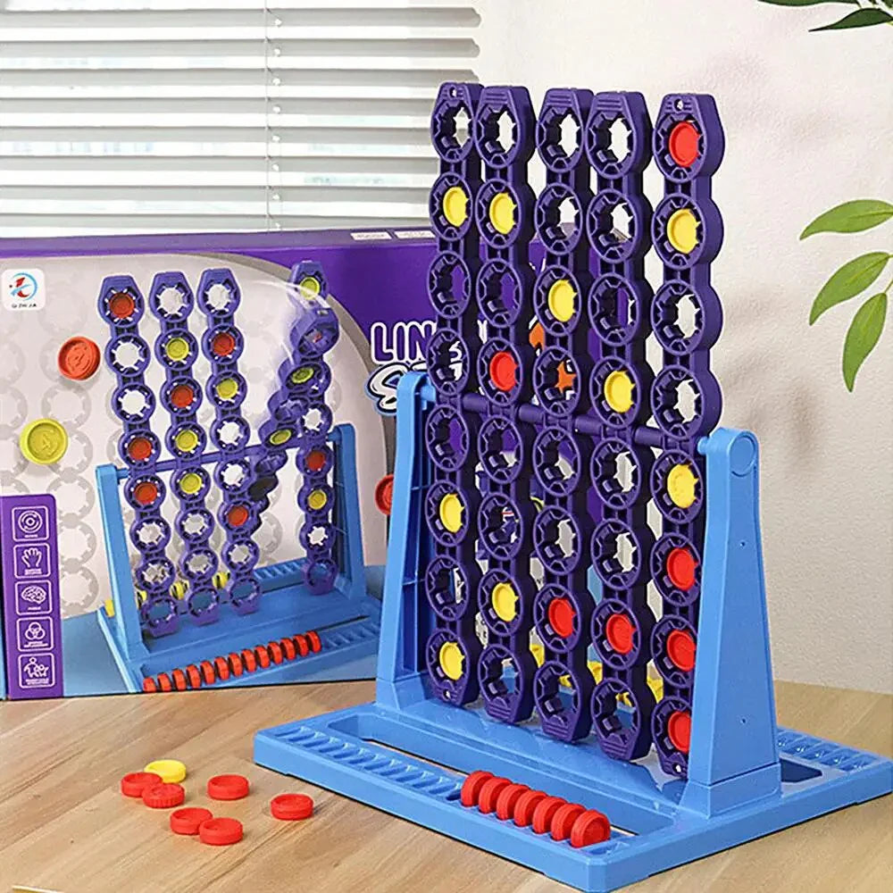 Rotating Four in a Row Game - Fun for Young and Old