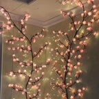PetalGlow - Enchanting Sakura LED Light Garland