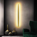Indoor wall lamp made of metal and acrylic for living room bedroom
