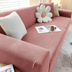 Textured Stretch Sofa Cover | Non-Slip, Machine Washable & Protective for 1-Seater, 2-Seater, and 3-Seater Sofas