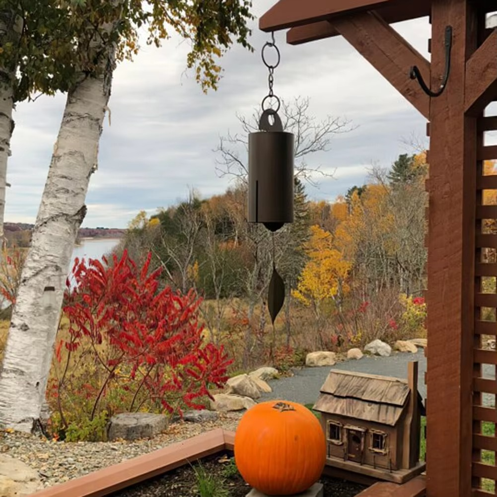 Tranquil Japanese-Inspired Garden Wind Chime