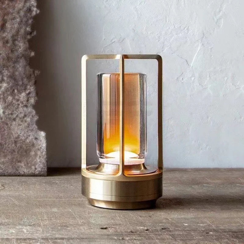 – Portable Wireless LED Lantern with Charging Station