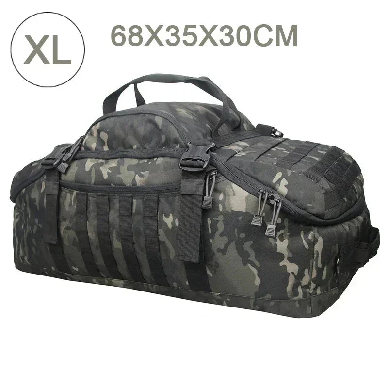 Large Tactical Travel and Backpack - TrailTrek Duffle