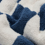 COLOURFUL CHECKERBOARD THROW