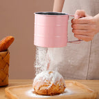 Handheld Kitchen Flour Sifter Semi-Automatic Kitchen Gadget