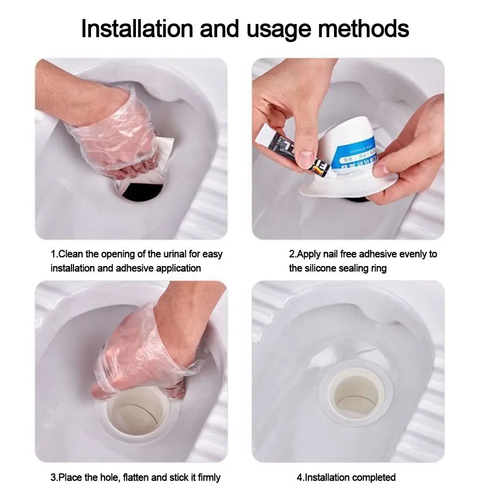 Anti-Smell Squat Toilet Plug Magnetic Stopper