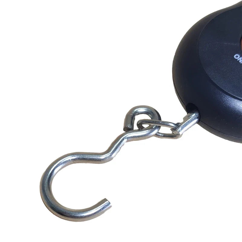 Wiegonix Digital Hanging Scale 50kg | Precise & Compact | LCD Display with Backlight | Travel & Fishing Scale