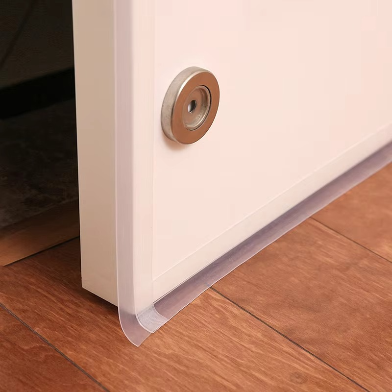 16.4 Ft Transparent Self-Adhesive Door Weatherstrip