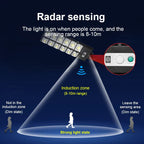 Motion Sense High Performance Solar Outdoor Lamp