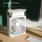 Portable Air Cooler Fan with LED Light
