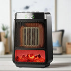 Compact Electric Heater with Adjustable Fan