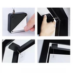 Automatic Punch-Free Door Closer with 1lb Force for Wooden and Sliding Doors