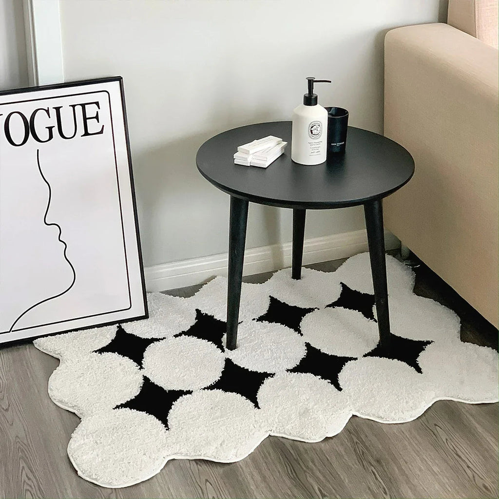 White Dots Mat