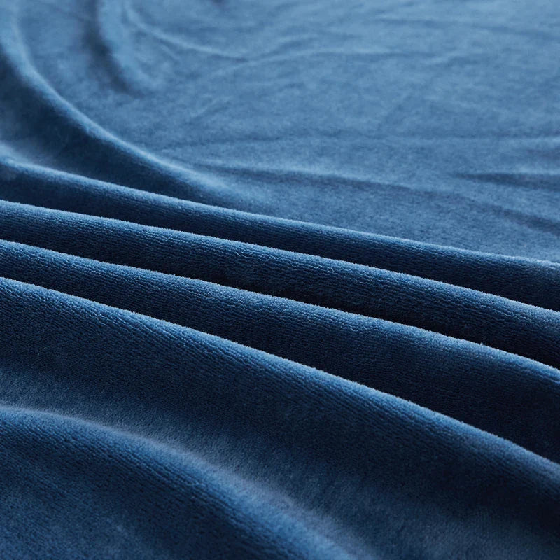 Fitted Sheet Velura | Stretch Velvet | Soft & Warm | Mattress Protector for Winter