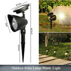 Solar-spotlight LumiFokus | LED garden spotlight | IP65 waterproof | For trees, paths & landscape lighting