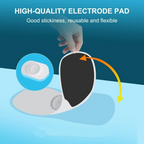 Advanced Portable EMS Muscle Stimulator for Pain Relief & Recovery