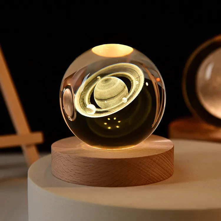 Glowing 3D Crystal Night Lights – Unique Gifts for All Occasions