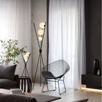 LunaGlow 3D Moon Floor Lamp modern design with tripod LED!