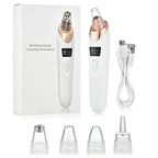 Electric blackhead removal device and facial cleansing instrument