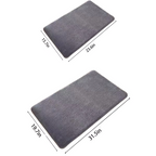 Ultra-Absorbent, Anti-Slip Luxurious Coral Velvet Bath Mat