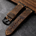 Handcrafted genuine leather cowhide Apple Watch band