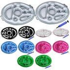 Poolvino Drink Holder | Inflatable & Environmentally Friendly | Anti-Tip Design | For Pool & Beach