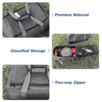 CAMPGEAR Kitchen Organizer Bag | 33 L Volume | Adjustable Compartments | Durable & Waterproof