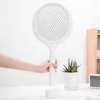 2-in-1 Rechargeable Mosquito Killer Lamp and Electric Swatter