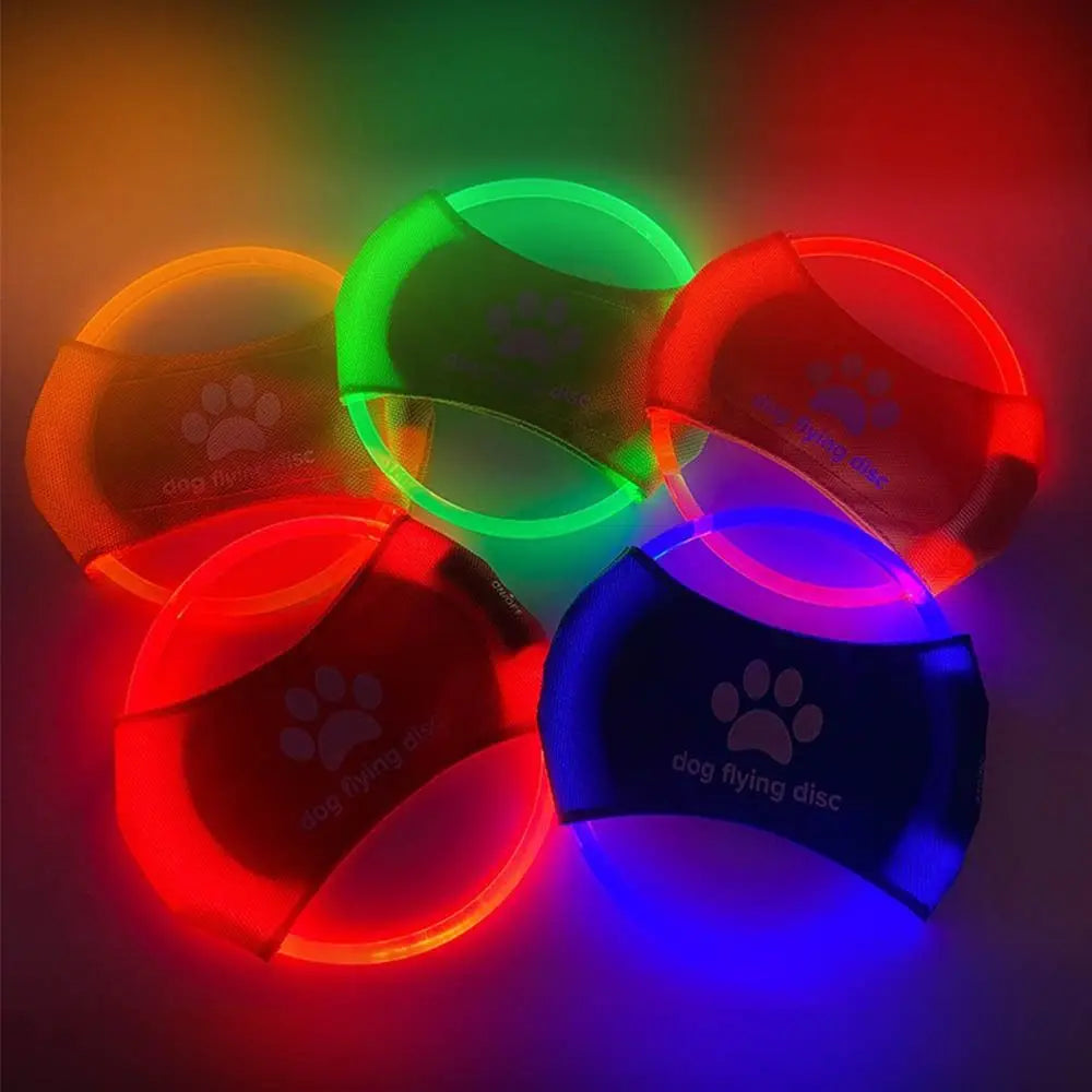 LED Frisbee for dogs rechargeable and waterproof