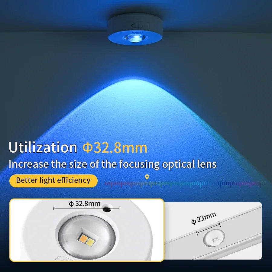 LumiFlex LED Spotlight | Wireless & Rechargeable | RGB & Warm White | With Remote Control