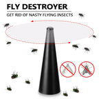 AeroLumen Naturguard Insect Repellent Table Fan | 360° Rotating Insect Defense Fan | Quiet & Safe | For Outdoor, Camping, Picnic