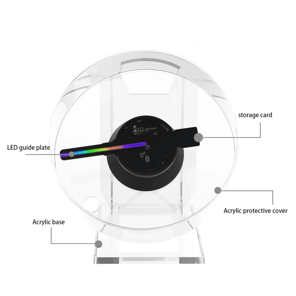 Mini 3D Holographic Projector