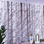 LED curtain lights – USB-controlled string lights for window and room decoration