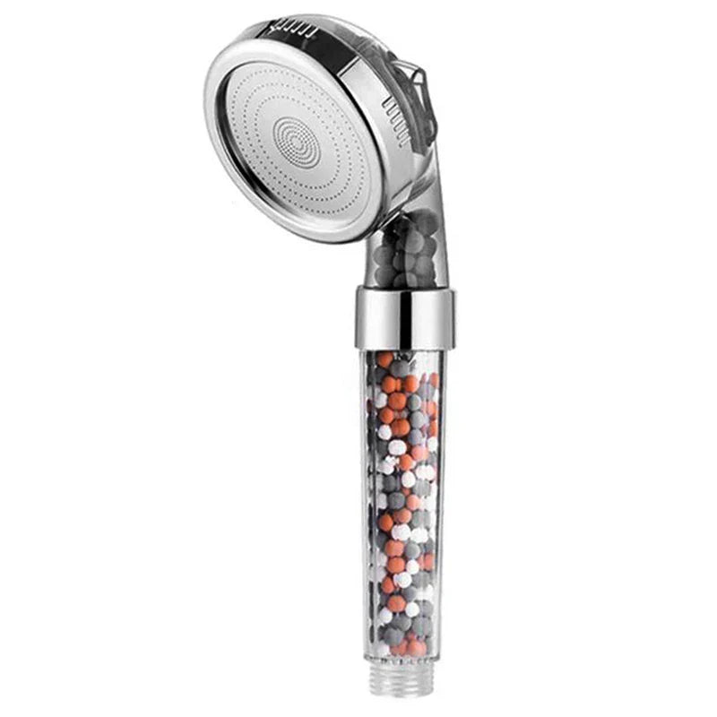 High Pressure Water-Saving Shower Head with Filter - AquaGlow