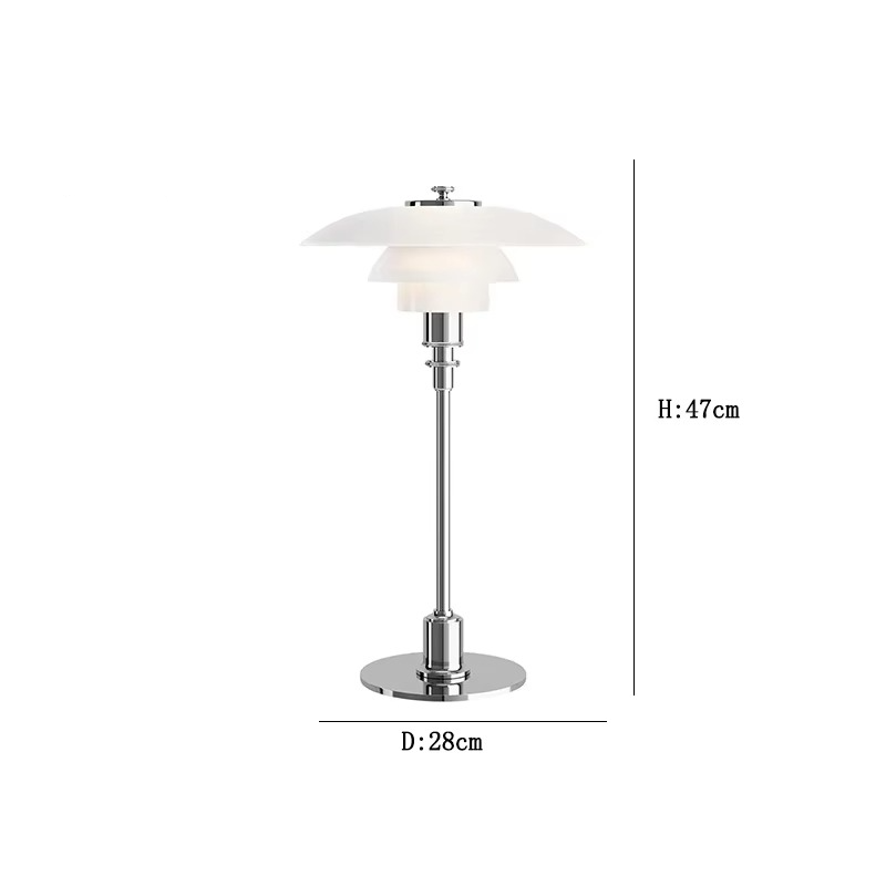 Scandinavian LED Table Lamp with Warm Light
