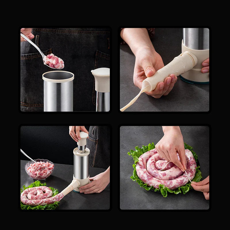 Make sausages like a professional in your kitchen