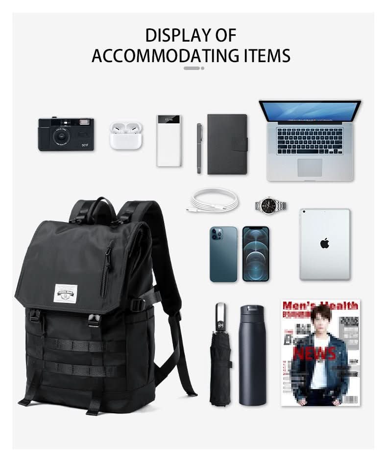 Versatile 3-in-1 backpack for business, everyday life & traveling