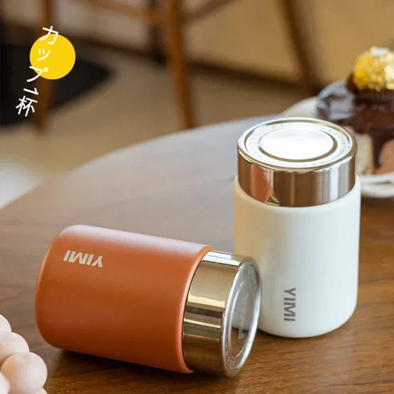 230ml Mini 316 Stainless Steel Portable Thermos - Pocket Vacuum Bottle
