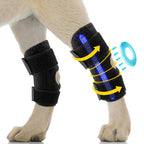 Orthopedic joint brace for dogs stabilizing