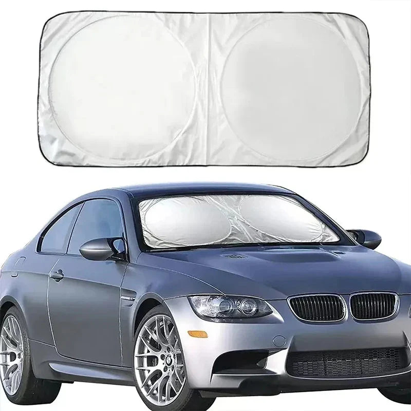 CoolGuard Car Sunshade | Folding & Heat Resistant | Universal Fit | 150x70cm