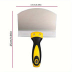 ProFlexa Stainless Steel Spatula with Rubber Grip | Rustproof & Flexible | For Paint, Plaster & DIY Projects