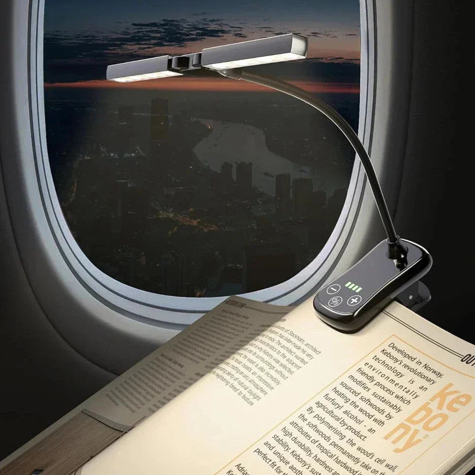 LED rechargeable reading lamp with touch control | Autumn lighting - Nellie