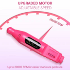 6-in-1 Electric Nail Drill Kit with Portable Manicure and Polishing Tools