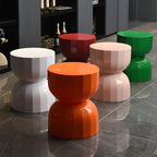 Scandinavian Hourglass Side Table with Creative Design