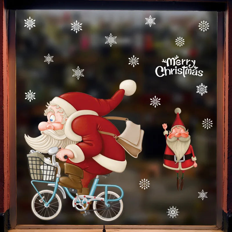MerryScenes | Festive Glass Stickers