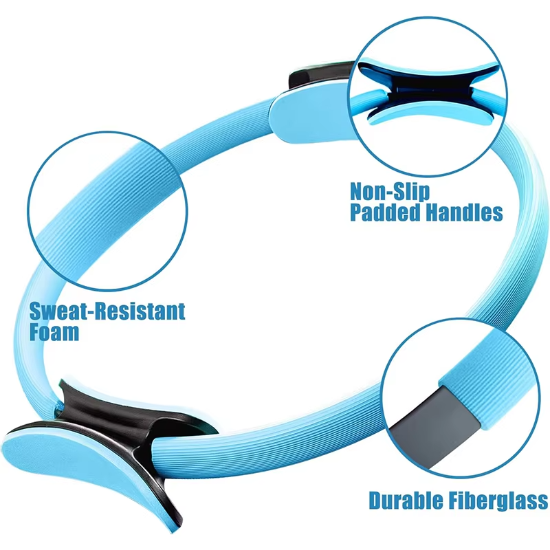 Yoga Pilates Fitness Ring for Core Strength and Muscle Training