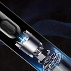 Men's Rechargeable USB Ear and Nose Hair Trimmer, Painless Facial and Eyebrow Groomer