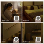 Nuvilux LED night light with twilight sensor | plug light EU/US | 0.3W | For children's room, hallway, bathroom & bedroom