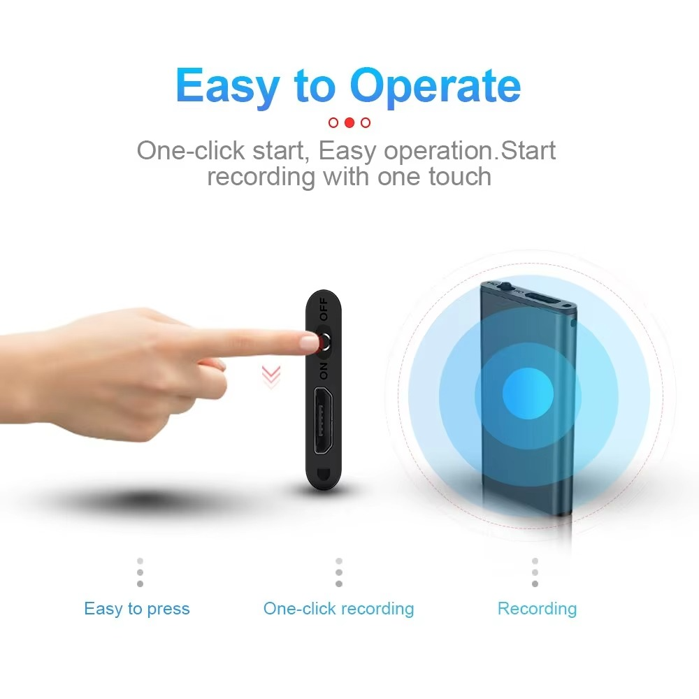 Compact HD Voice Recorder & MP3 Player